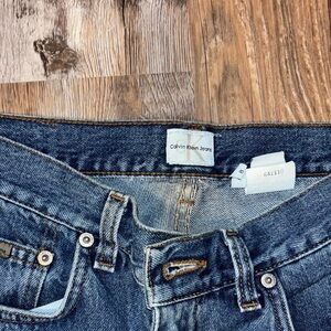 Calvin Klein Blue Boot Cut Jeans